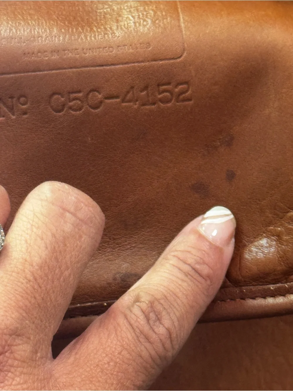 Coach vintage leather